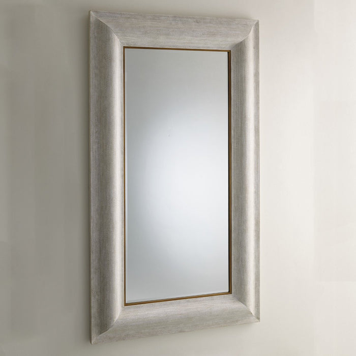 Global Views Toile Linen Floor Mirror