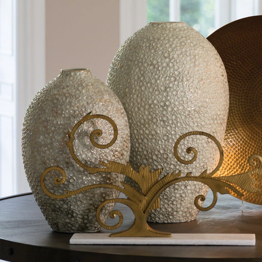 Global Views Celestial Vase Golden