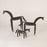 Global Views Primitive Iron Horse Sculpture