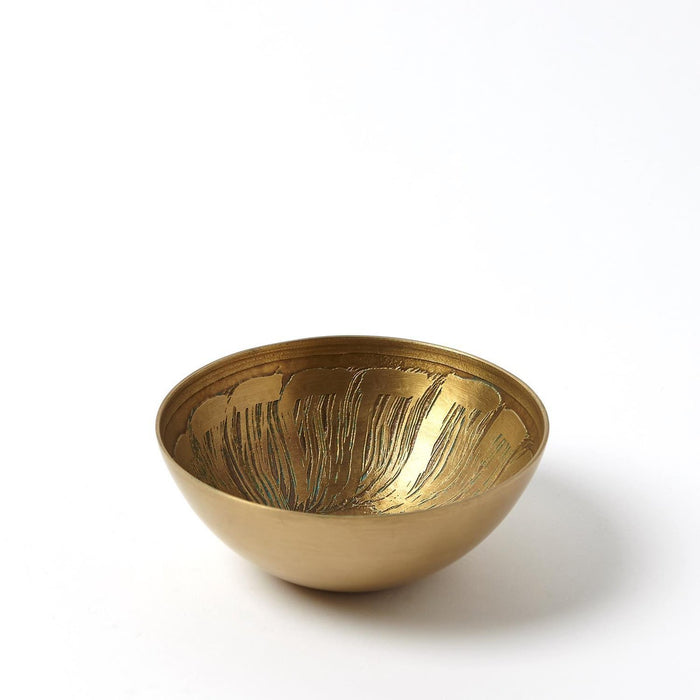 Global Views Sun Etched Bowl