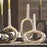 Global Views Keyhole Vase-Silver