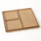 Global Views Set of 4 Nesting Trays-Bleached Walnut