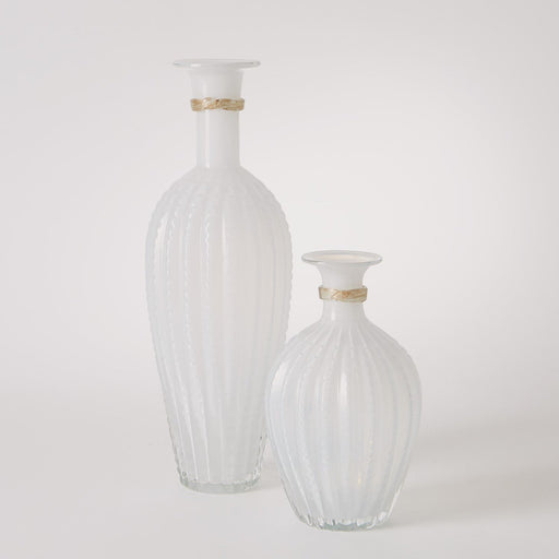 Global Views Gilded Collar Bottle