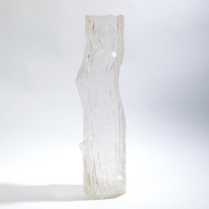 Global Views Faux Bois Glass Vase