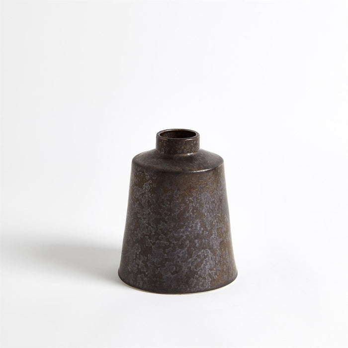 Global Views Taper Vase-Bronze