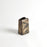 Global Views Henge Block Vase Hand Washed Finish