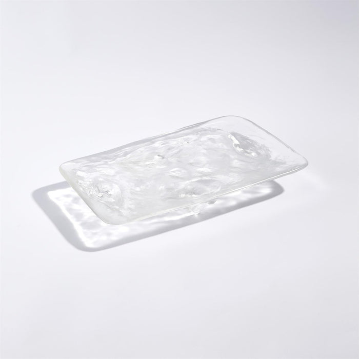 Global Views LiuLi Clear Rectangular Glass Tray