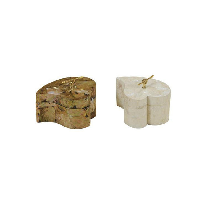 Maitland Smith Double Heart Boxes