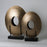 Global Views Disc Vase-Copper