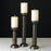 Global Views Temple Candle Holder Bronze