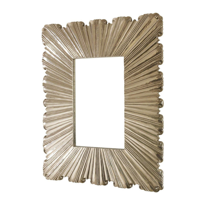 Global Views Linenfold Mirror Small