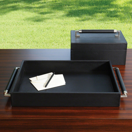 Global Views Double Handle Serving Tray