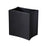 Global Views Folded Leather Wastebasket