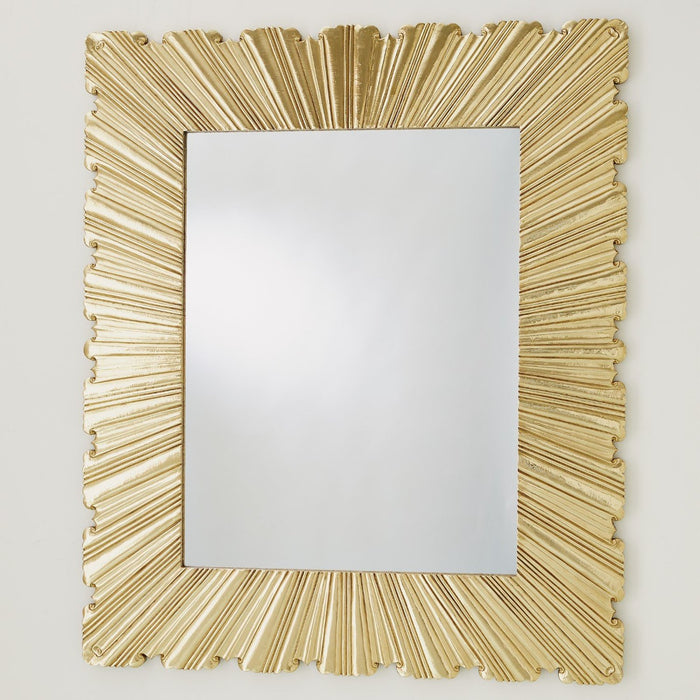 Global Views Linenfold Mirror Large