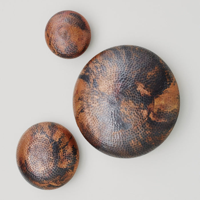 Global Views Burnt Copper Wall Disc