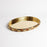 Global Views Banded Bone and Brass Tray