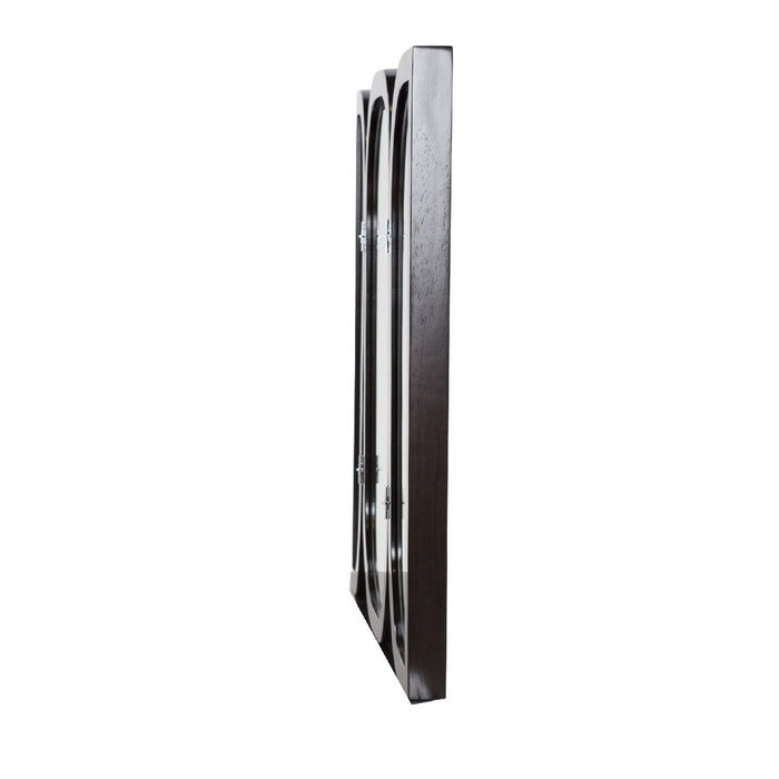 Michael Amini Paris Chic Vanity Wall Mirror Espresso