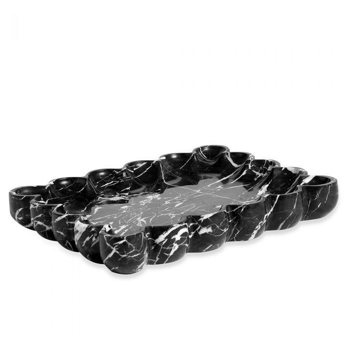 Interlude Home Bliss Scalloped Tray