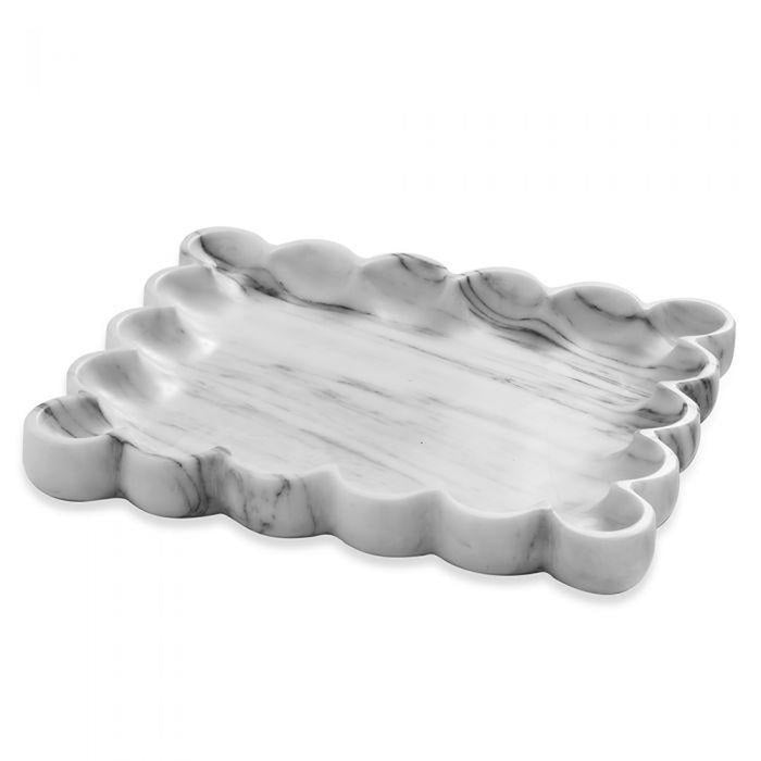 Interlude Home Bliss Scalloped Tray