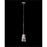 John Richard Dulcet:  Single Droplight with Glass Formed Shade