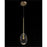 John Richard Echo: Glass Globe Single Droplight