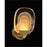 John Richard Bansho: Single Light Layered Glass Wall Sconce