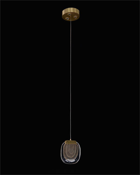 John Richard Bansho: Layered Glass Single Drop Light
