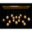 John Richard Bansho: Thirty Light Layered Glass Horizontal Pendant Chandelier