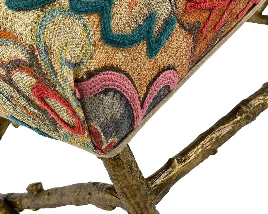 John Richard Branch-Style Base Ottoman II