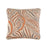 John Richard Toss Pillow with an Orange Animal Print