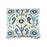 John Richard Toss Pillow with a Blue Ikat Pattern