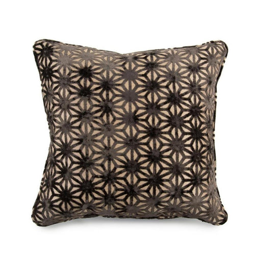 John Richard Toss Pillow with a Star Stone Pattern
