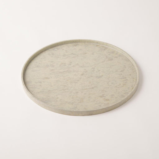 Global Views Full Moon Tray-Pink Dust