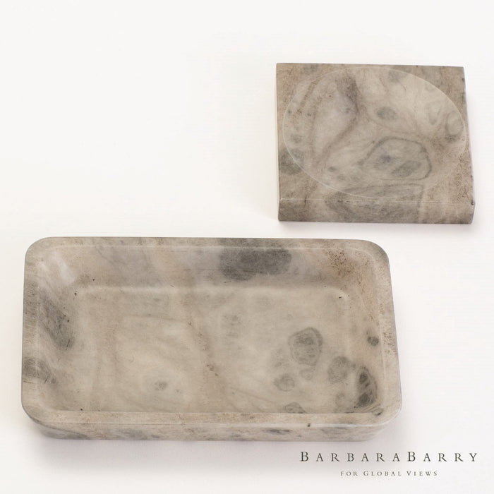 Global Views Smoked Alabaster