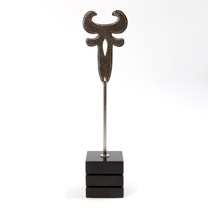 Global Views Polynesian Symbol Sculpture