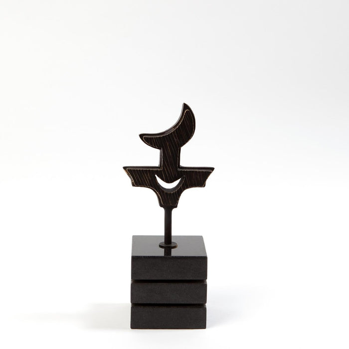 Global Views Polynesian Symbol Sculpture
