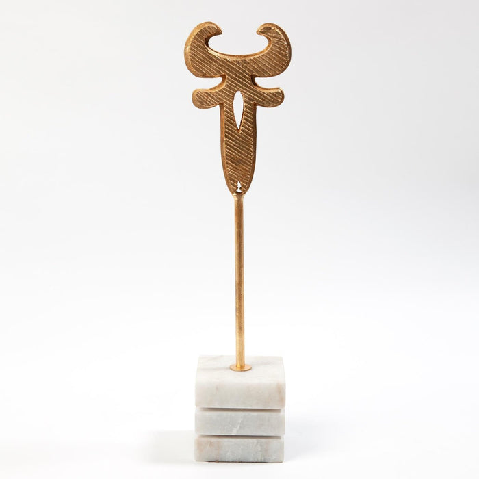 Global Views Polynesian Symbol Sculpture