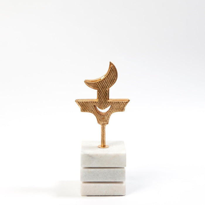 Global Views Polynesian Symbol Sculpture