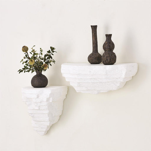 Global Views  Sculptural Wall Shelf