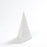 Global Views Maxime Pyramid-Matte White