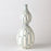 Global Views Linking Trellis Double Bulb Vase-Blue