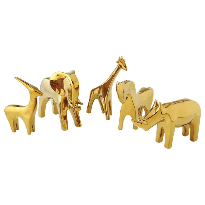 Global Views Antelope Sculptures