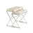 John Richard A Set of Two Bottaro Nesting Side Tables