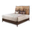 John Richard Cosmos King Bed in Dusty Gold