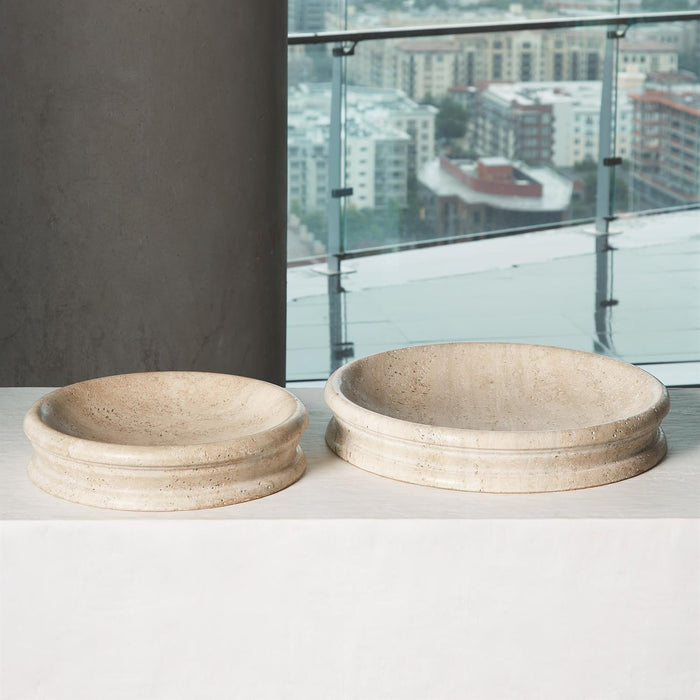 Global Views Caroline Centerpiece Marble