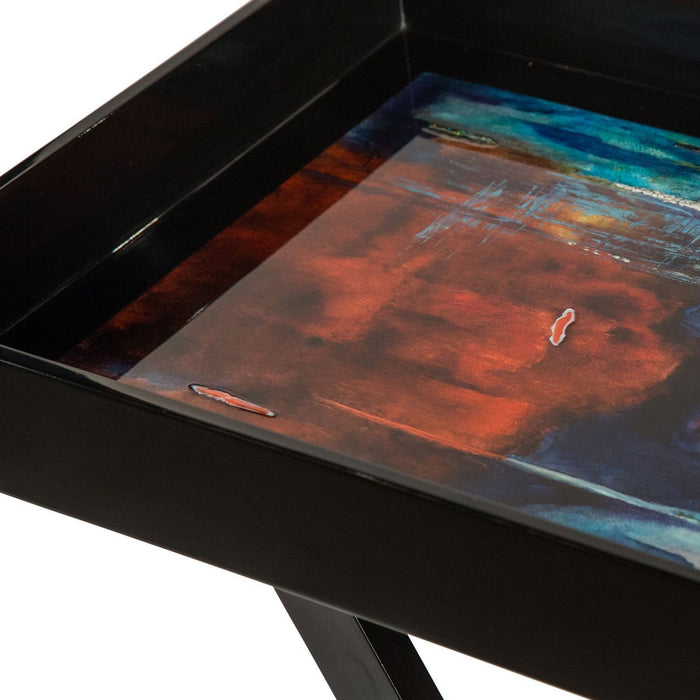 Michael Amini Illusions Folding Tray