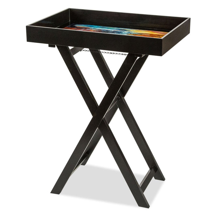 Michael Amini Illusions Folding Tray