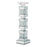 Michael Amini Montreal Mirrored/Crystal Candle Holders Tall 151