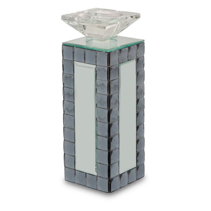 Michael Amini Montreal Mirrored Candle Holder