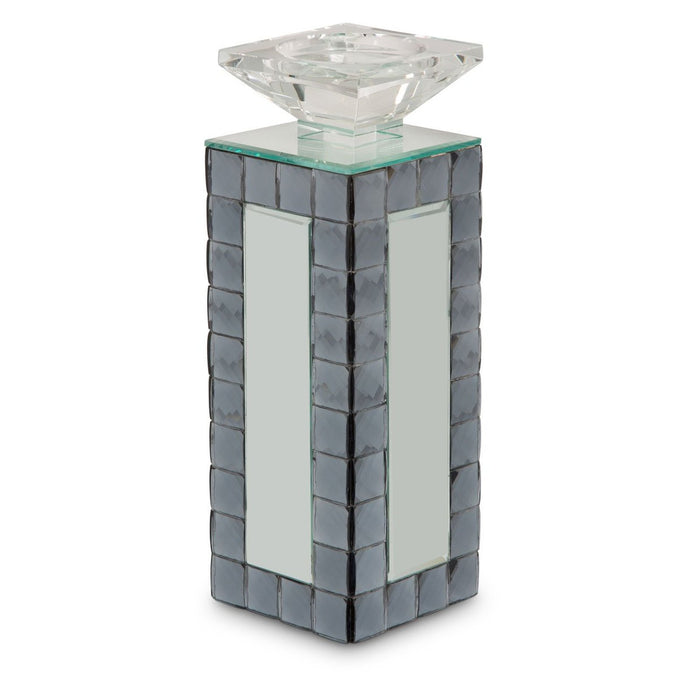 Michael Amini Montreal Mirrored Candle Holder